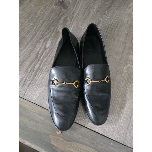 Leather Buckle Loafers with Soft Foldable Heel  size 9.5 - Picture 6 of 8
